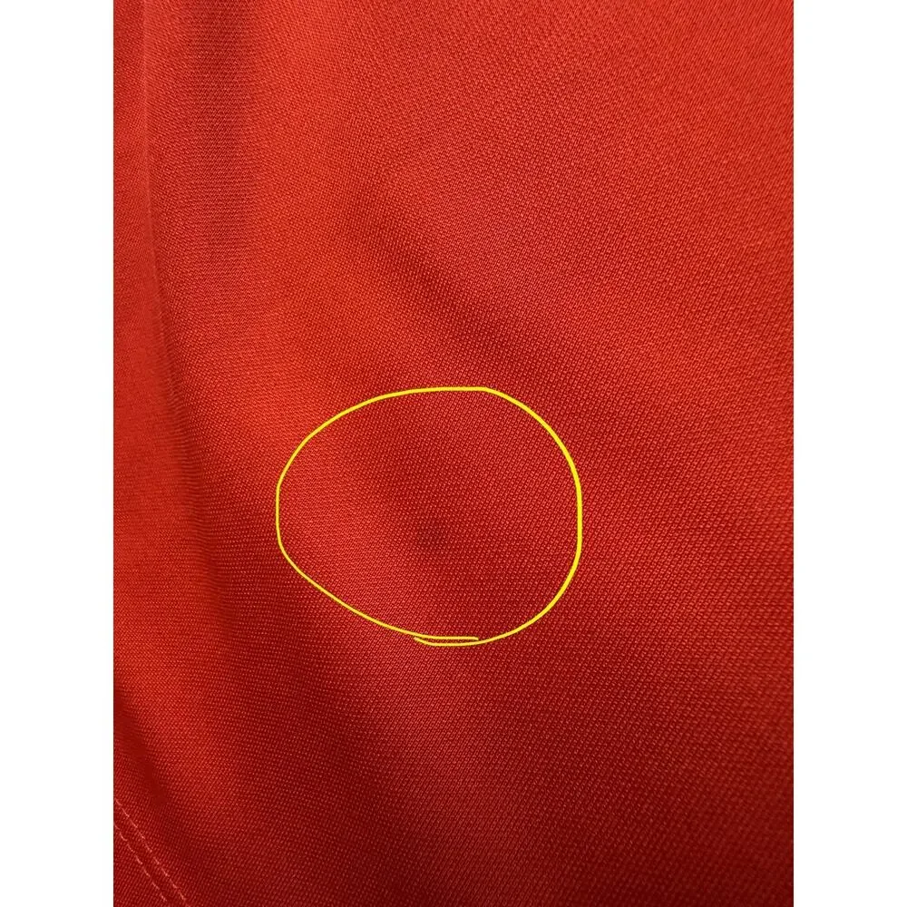 Nike Golf Polo Shirt Adult M Red Performance Athletic Golfer Casual Outdoor Mens